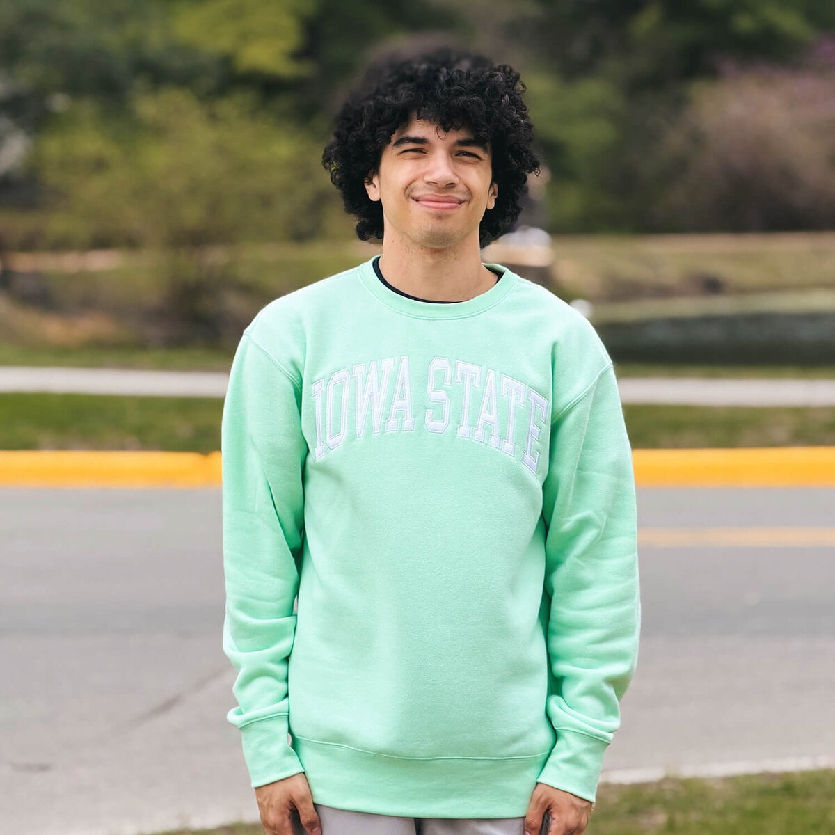 ZooZatz Iowa State Mint Crewneck Sweatshirt
